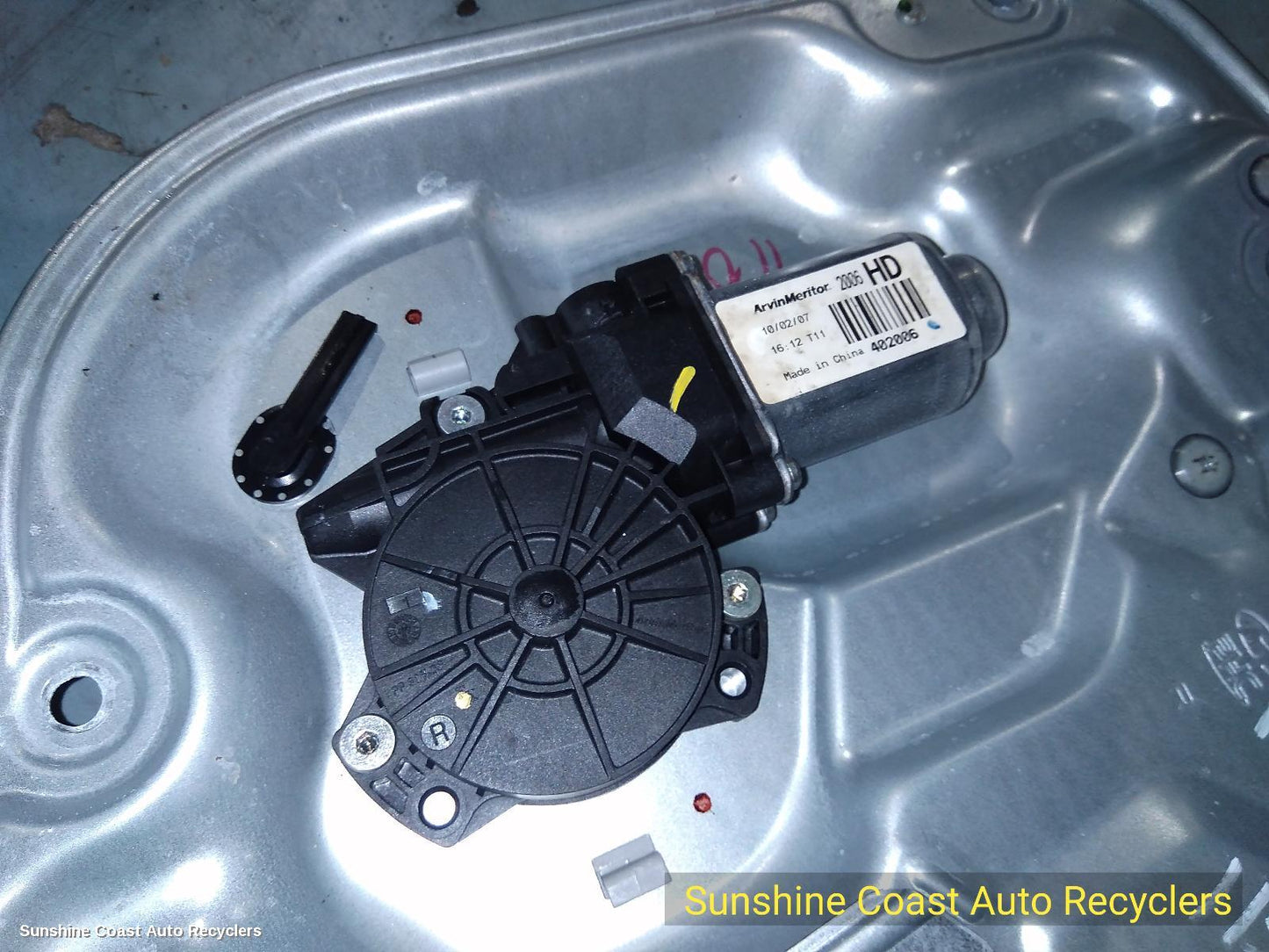 2007 Hyundai Elantra Right Rear Wnd Reg Motor