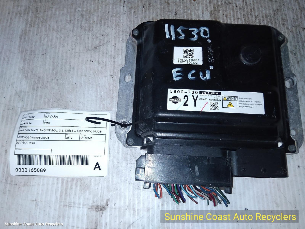 2005-2015 Nissan Navara Ecu