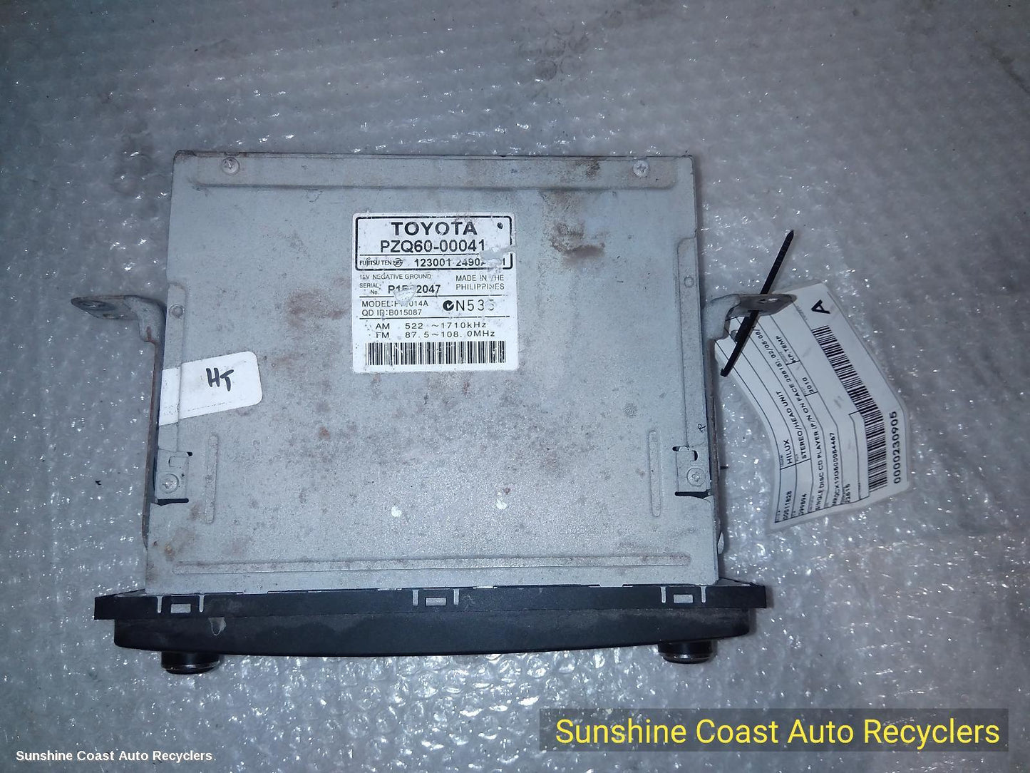 2005-2015 Toyota Hilux Radio Cd Dvd Sat Tv