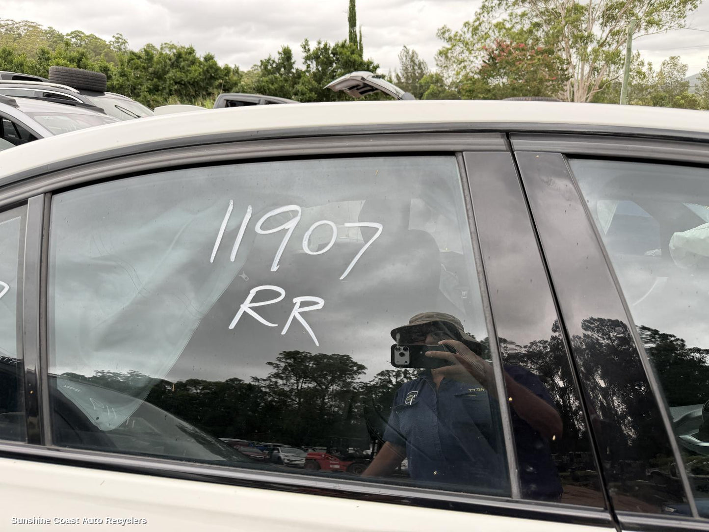 2012 Bmw 3 Series Right Rear Door Window