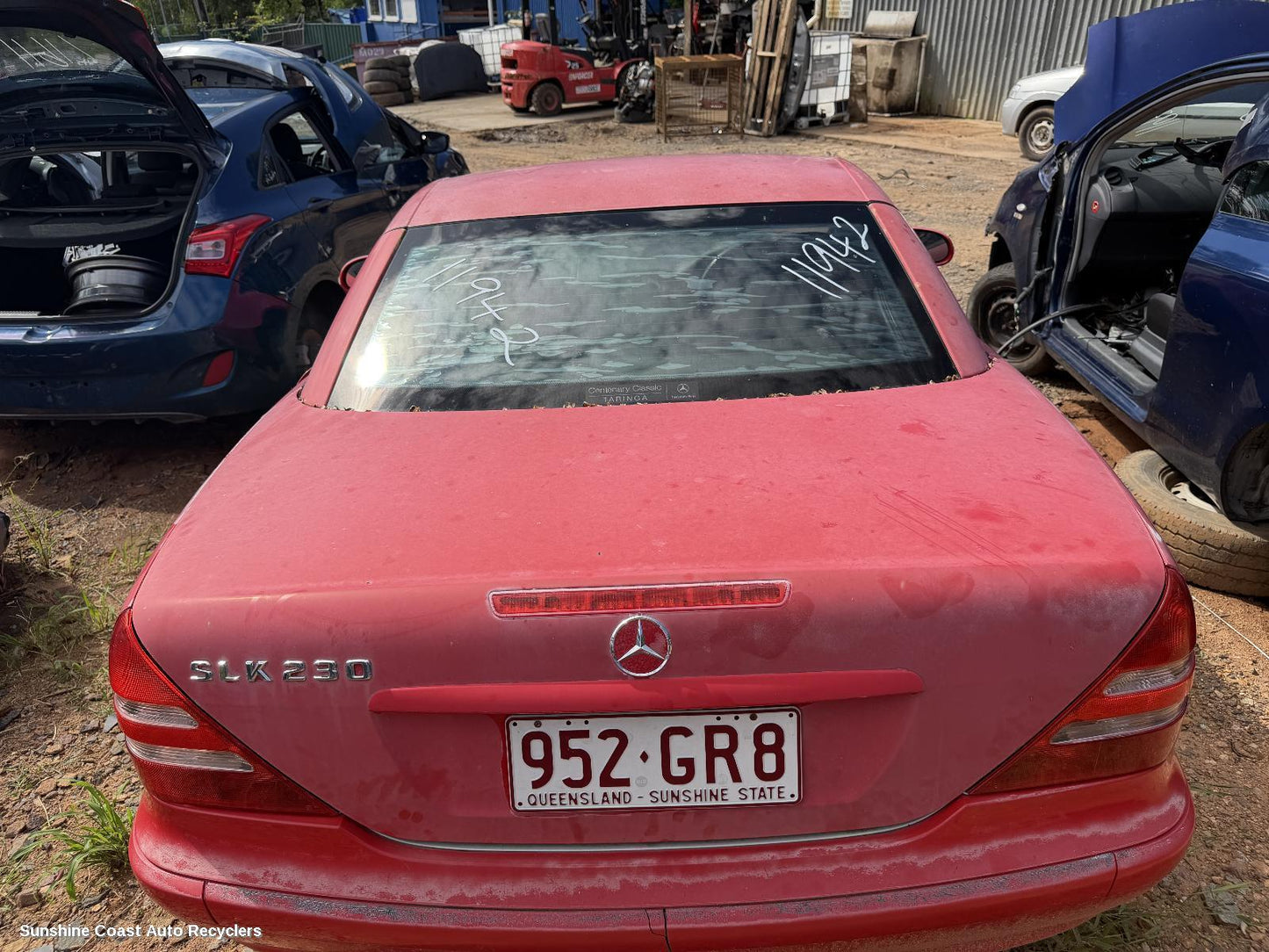 1997-2004 Mercedes Slk Left Taillight