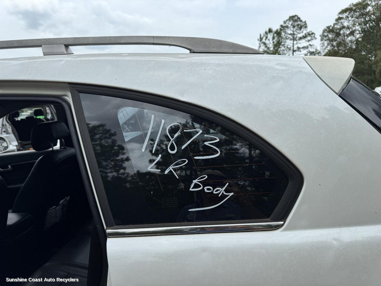2013 Holden Captiva Left Rear Side Glass