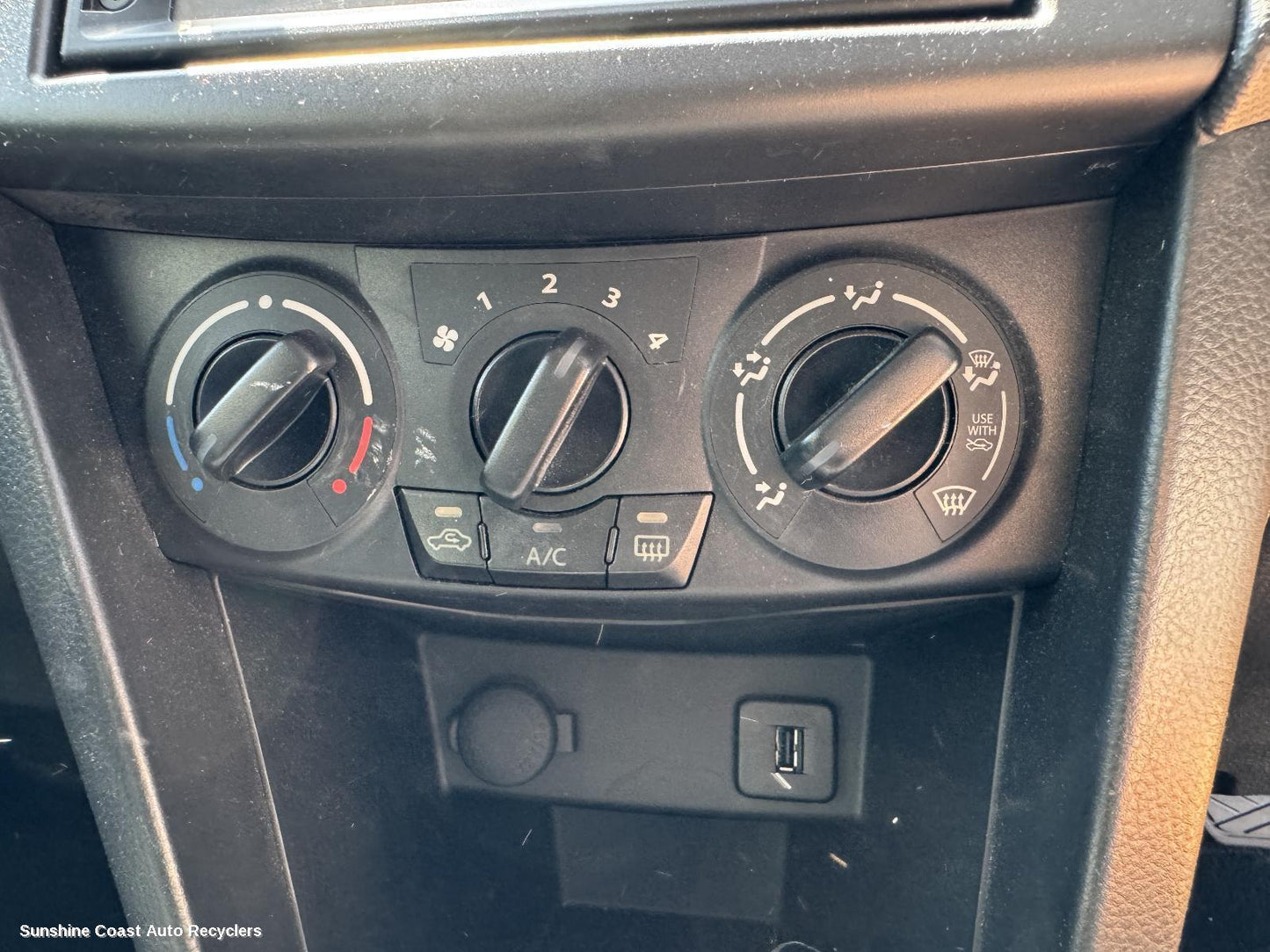 2014 Suzuki Swift Heater Ac Controls