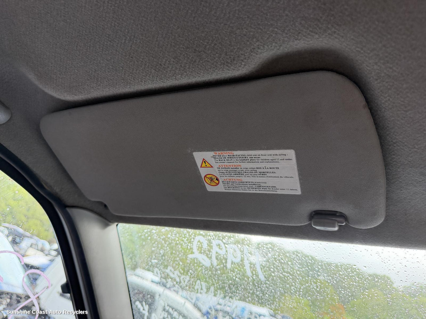 1997-2015 Nissan Navara Sunvisor