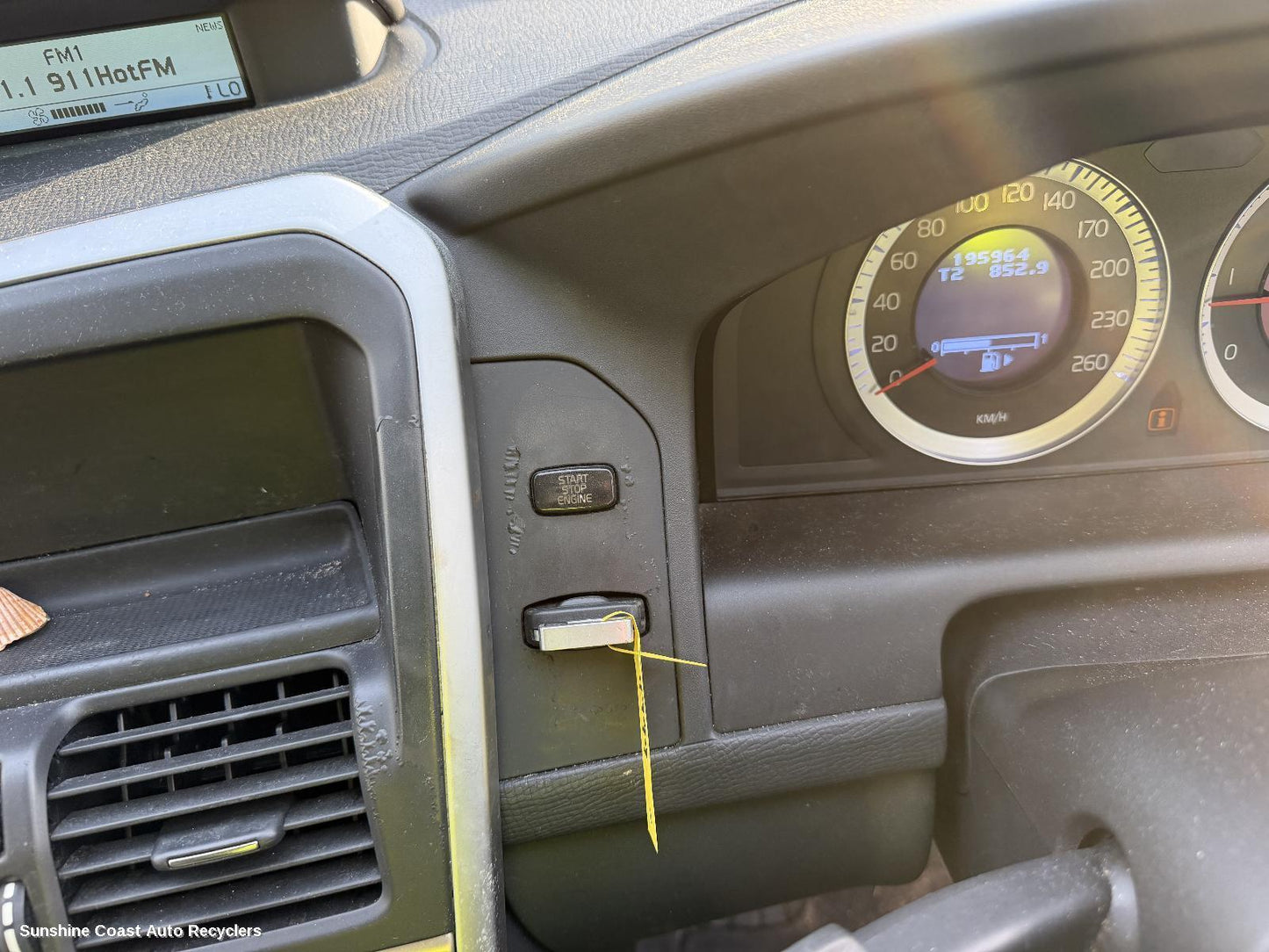 2009-2017 Volvo Xc60 Ignition W  Key