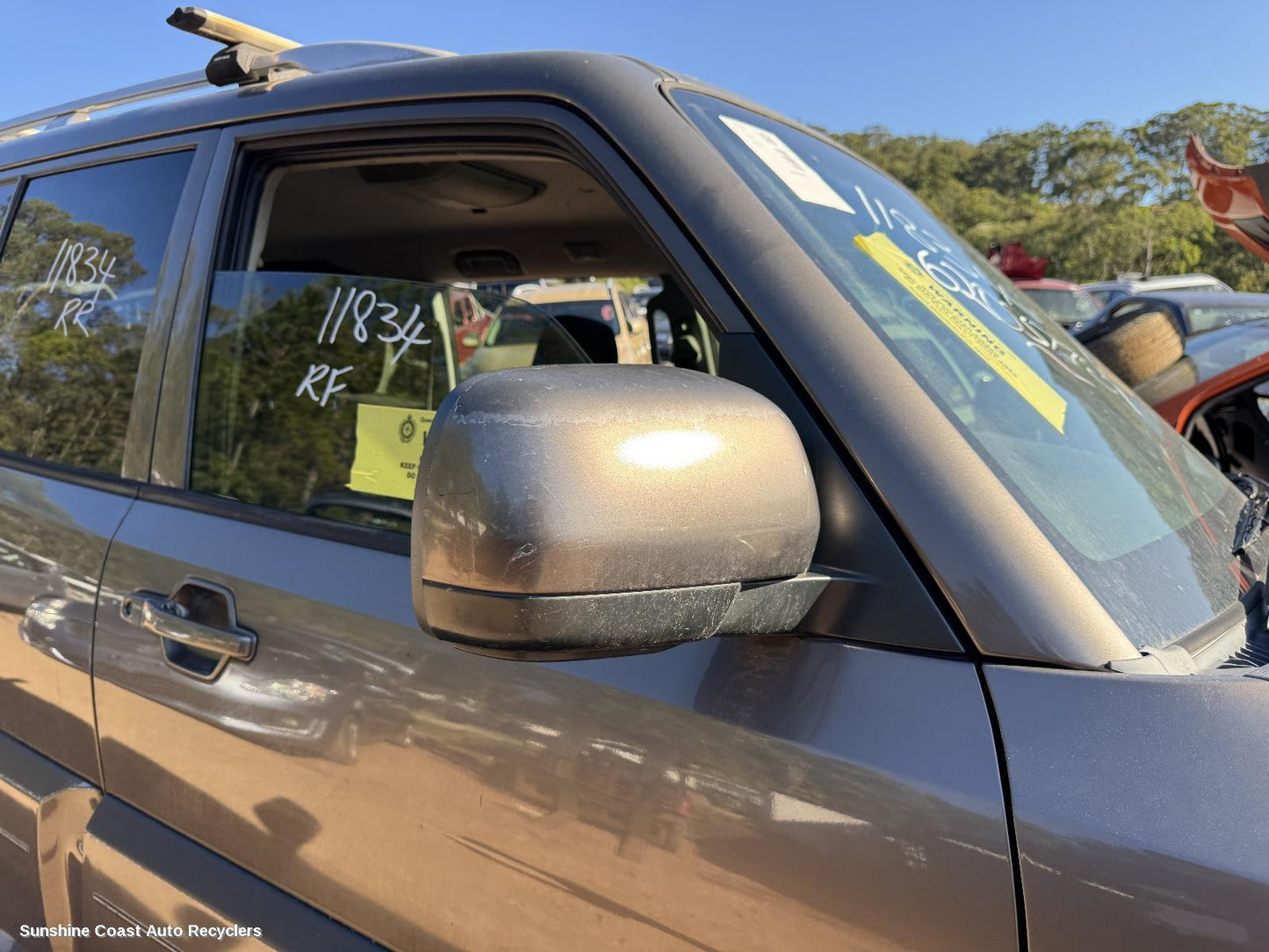 2010 Mitsubishi Pajero Right Door Mirror
