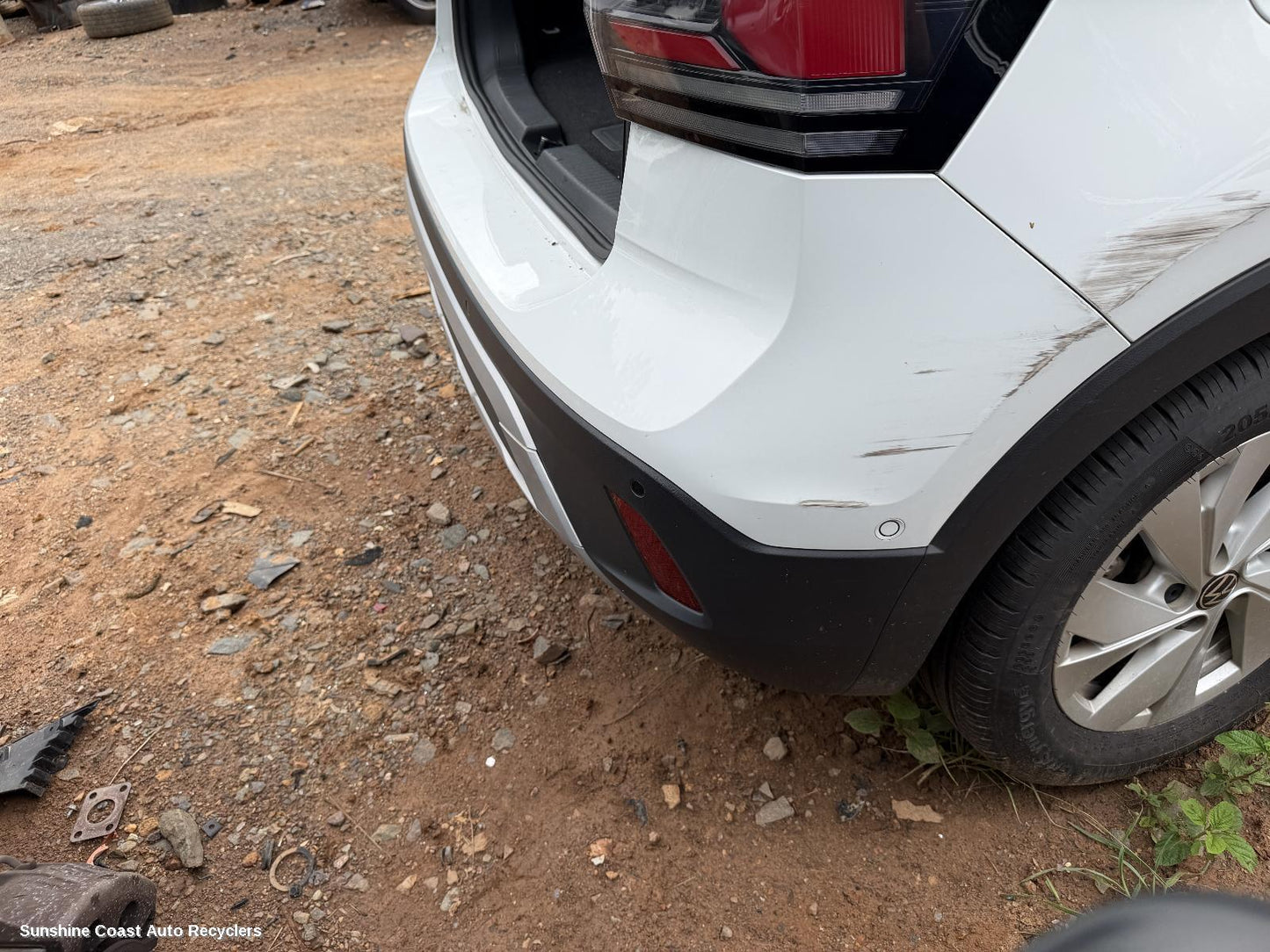 2024-2025 Volkswagen T-cross Rear Bumper