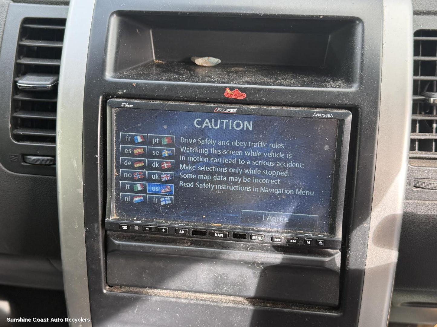 2007-2013 Nissan Xtrail Radio Cd Dvd Sat Tv