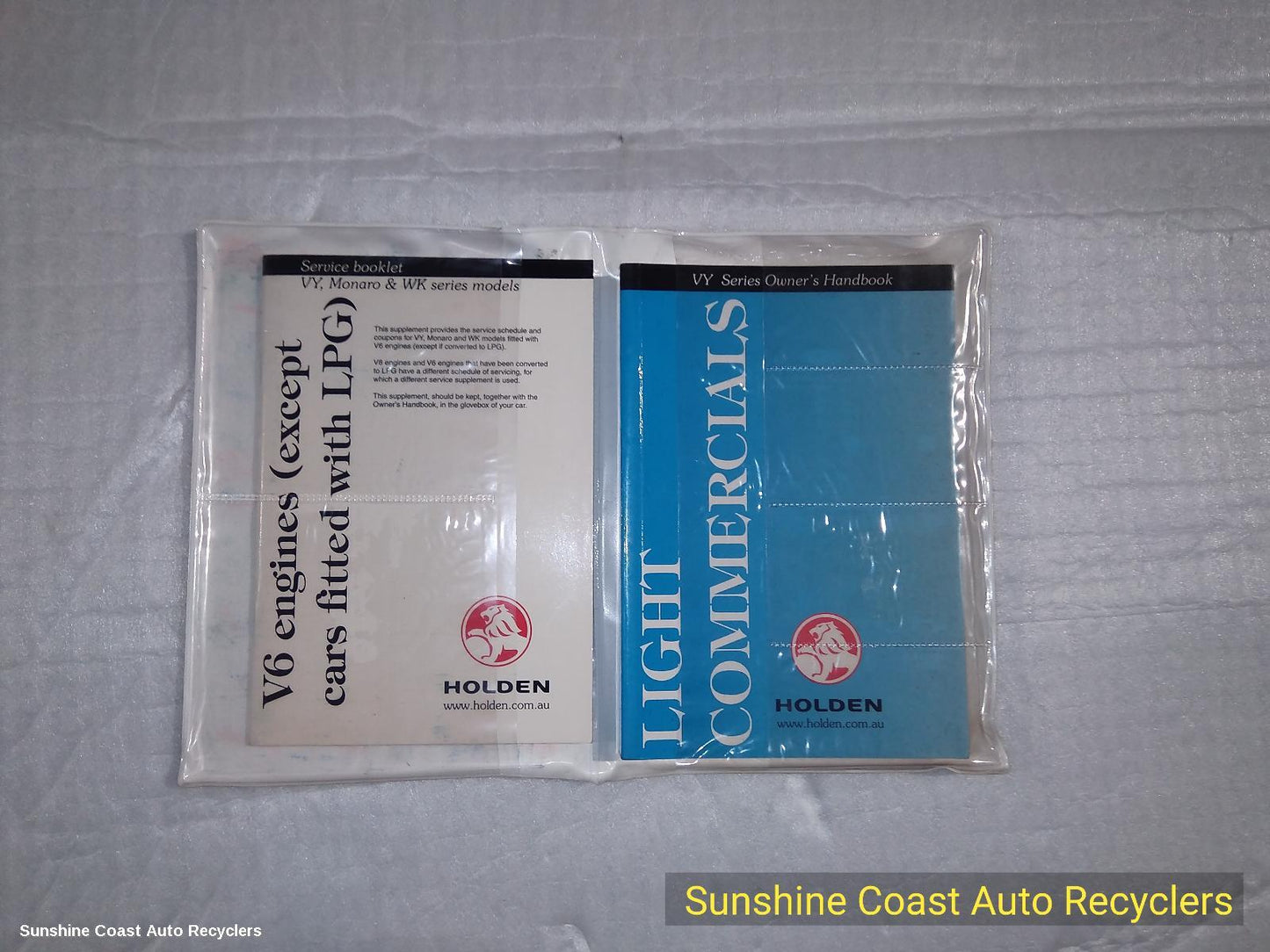 2003 Holden Commodore Owners Handbook