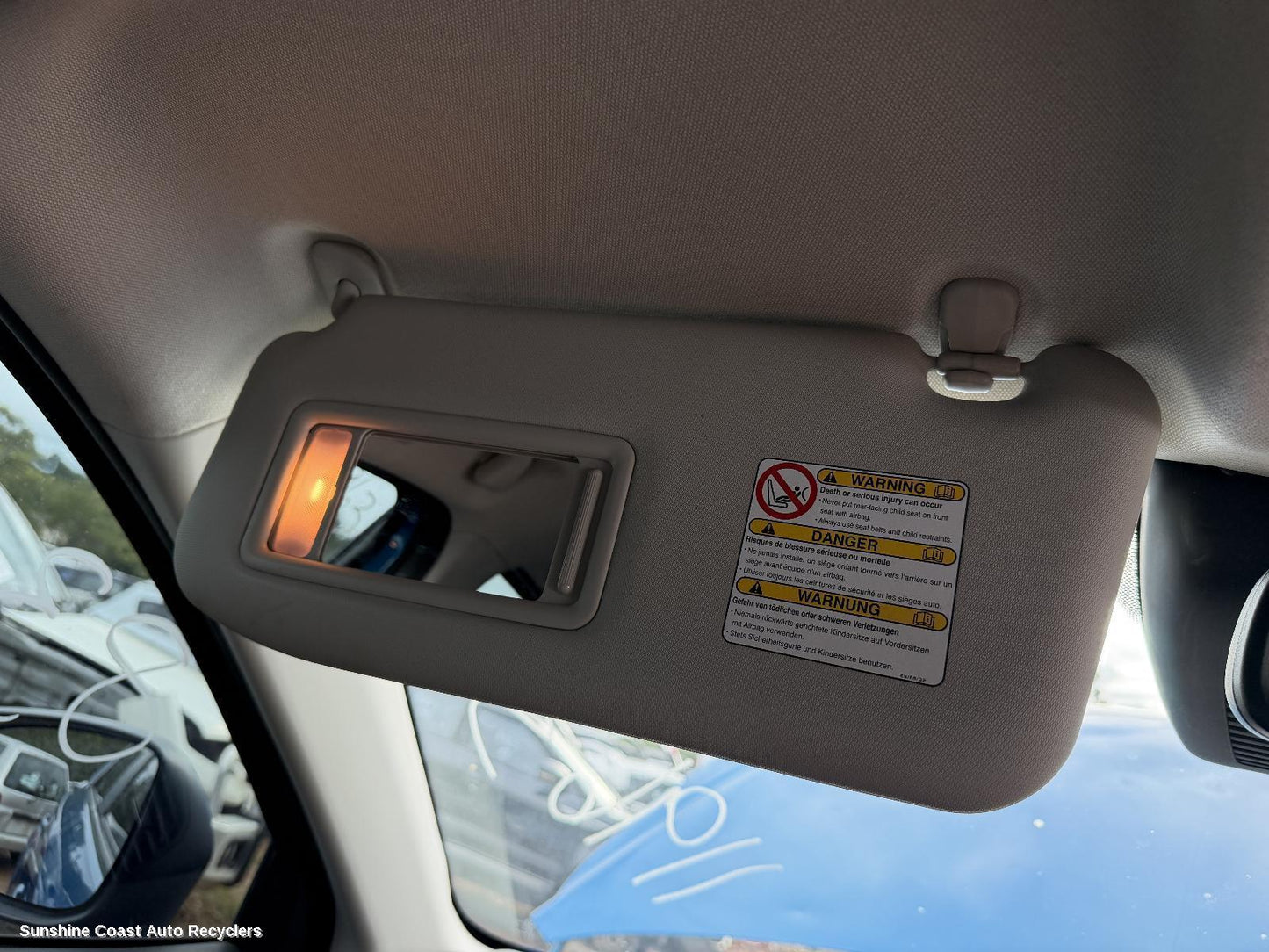 2012-2016 Mazda Cx5 Sunvisor