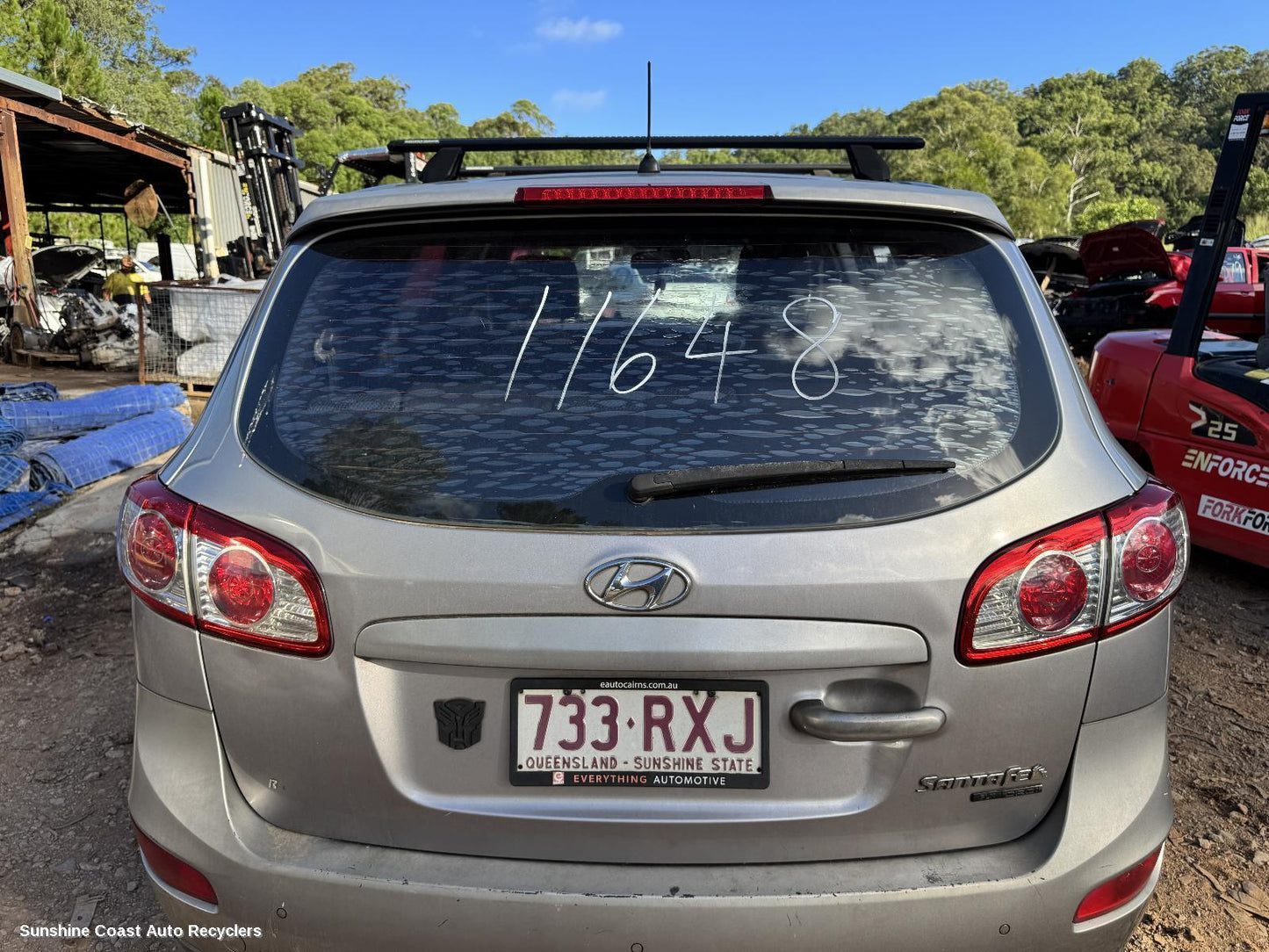 2010 Hyundai Santa Fe Bootlid Tailgate
