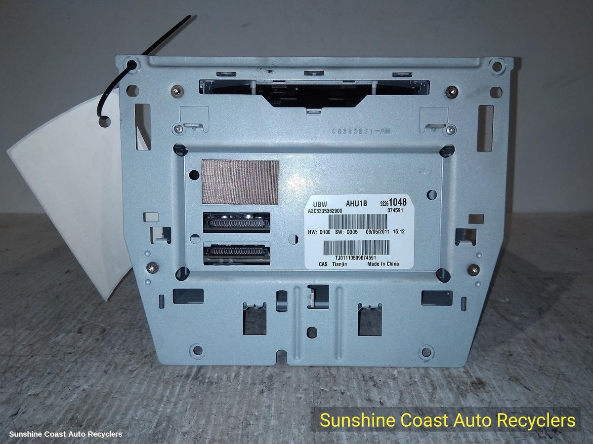 2010-2013 Holden Commodore Radio Cd Dvd Sat Tv