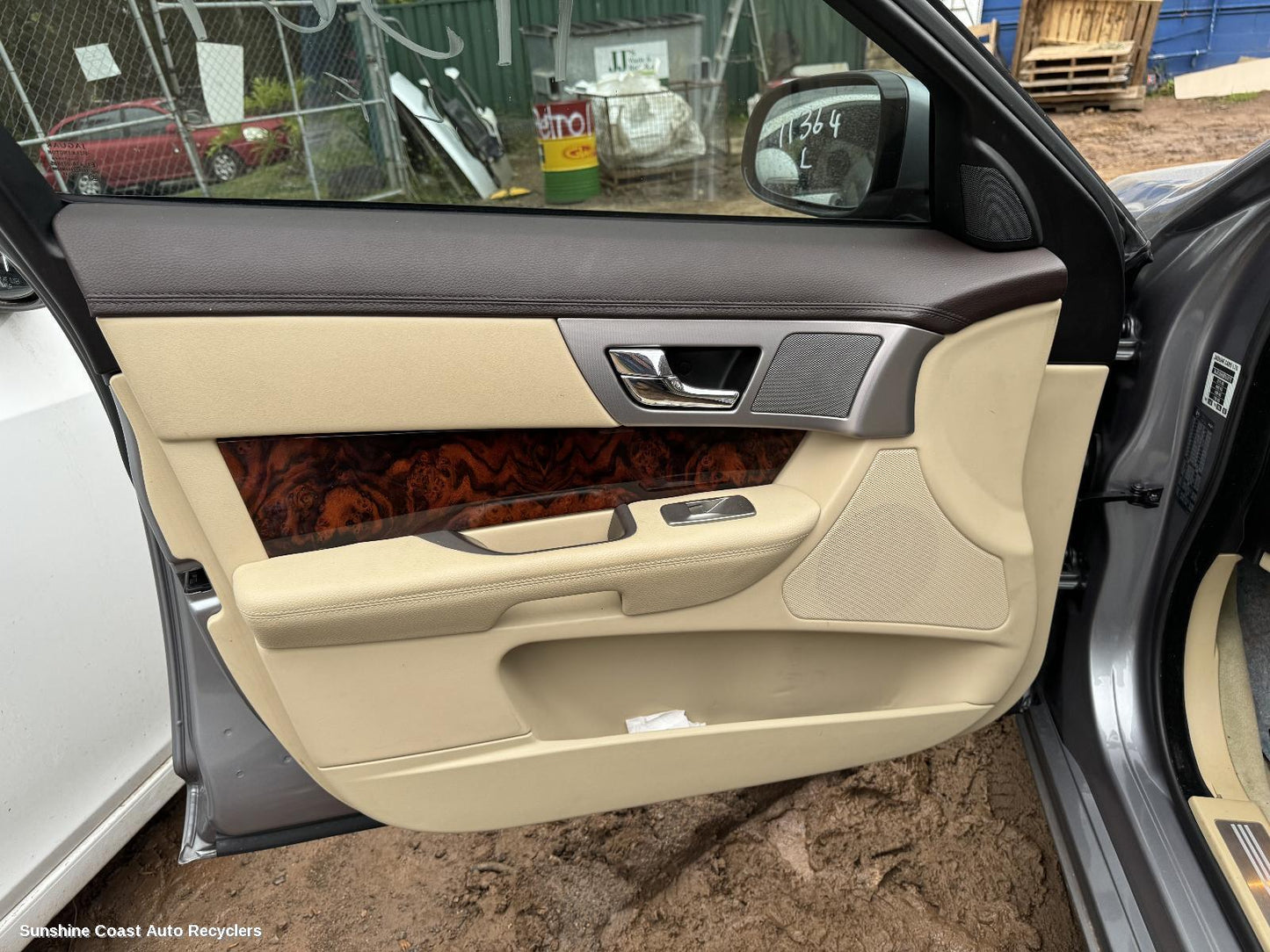 2011 Jaguar Xf Left Front Window Reg Motor