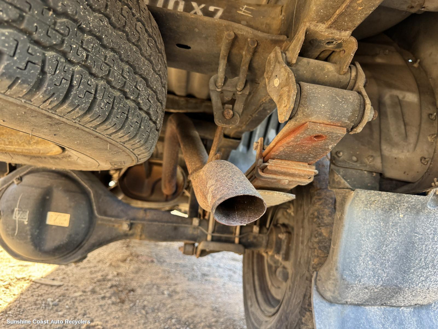 2008 Mitsubishi Triton Tail Pipe