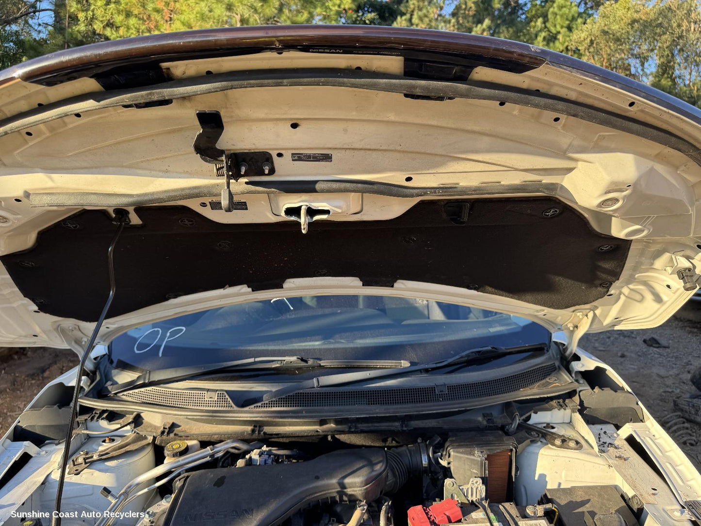 2013-2021 Nissan Qashqai Bonnet Hinge Strut