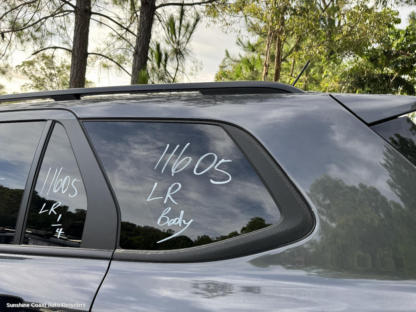 2024 Ford Everest Left Rear Side Glass