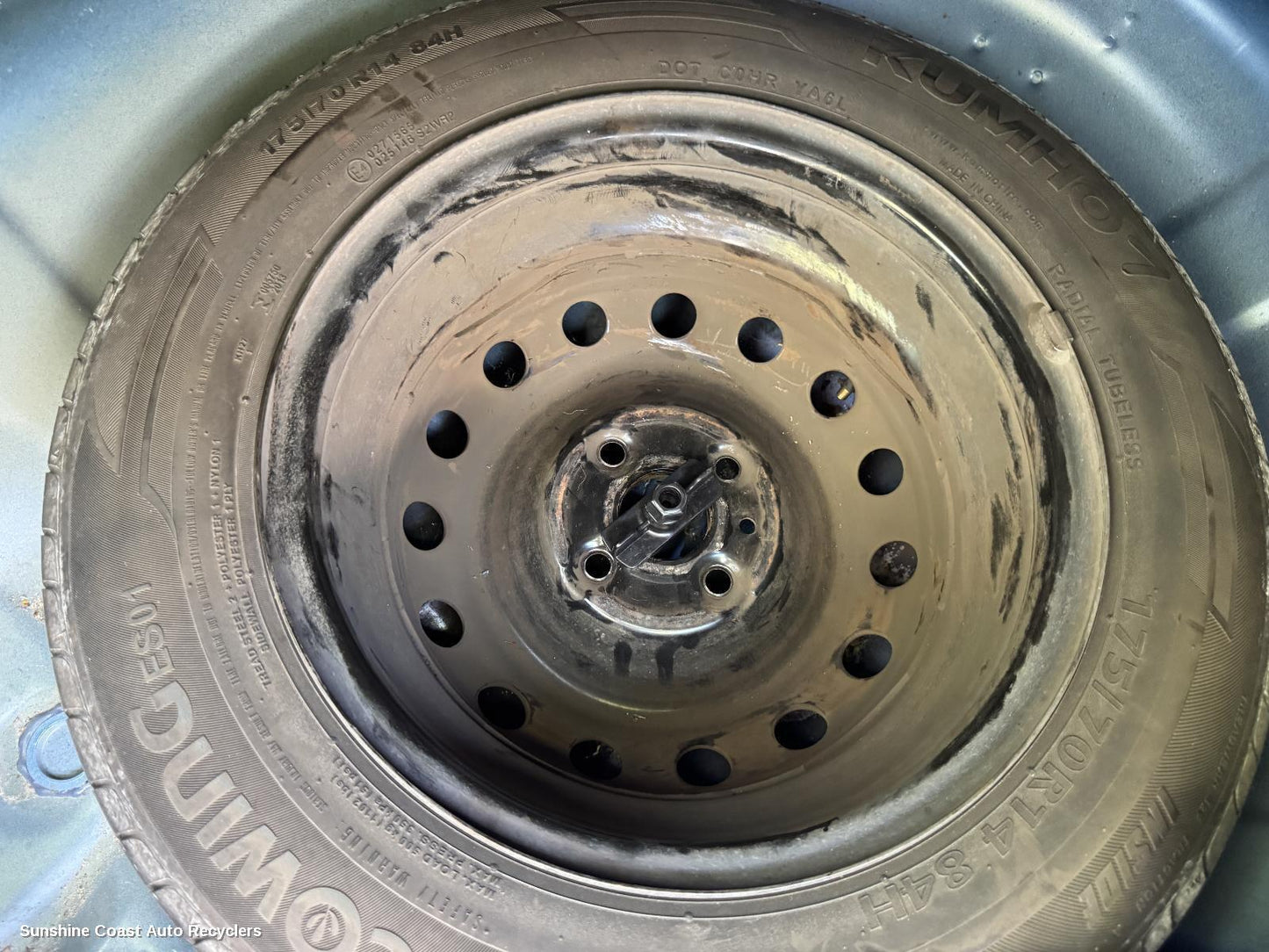 2015 Hyundai Accent Wheel Standard Steel