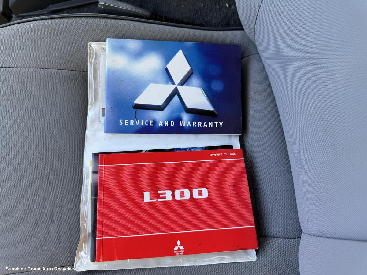 1994-2013 Mitsubishi L300 Owners Handbook