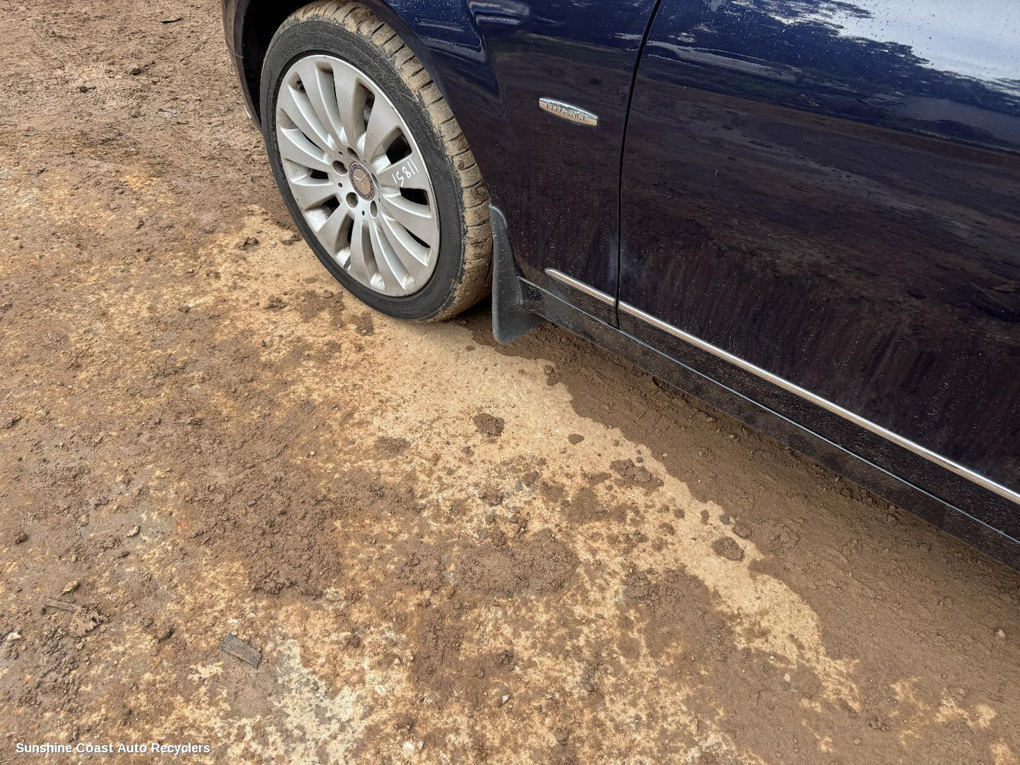 2007 Mercedes C Class Mud Flaps
