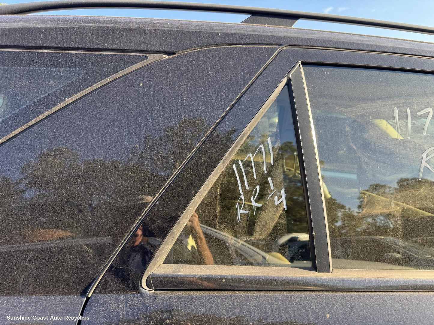 2008 Mercedes M Class Right Rear 1 4 Door Glass