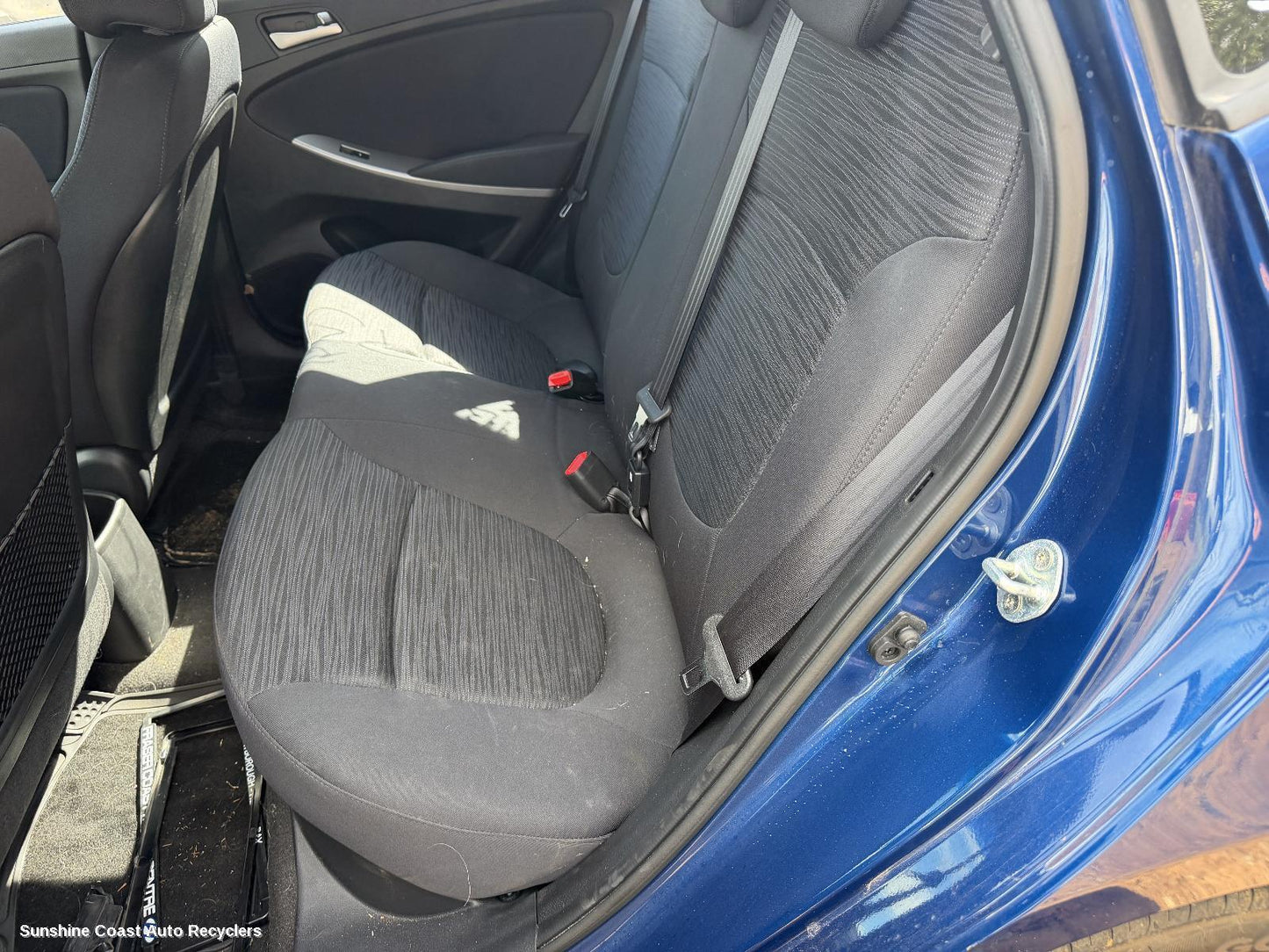 2011-2019 Hyundai Accent 2nd Seat  Rear Seat