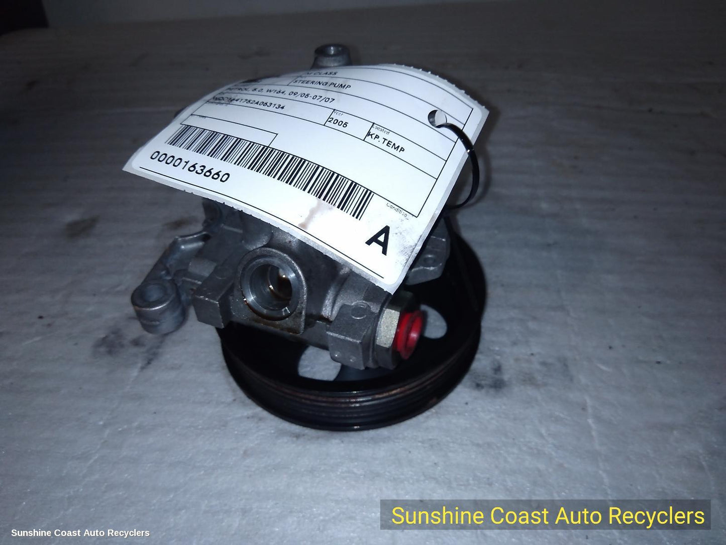 2005-2007 Mercedes M Class Steering Pump