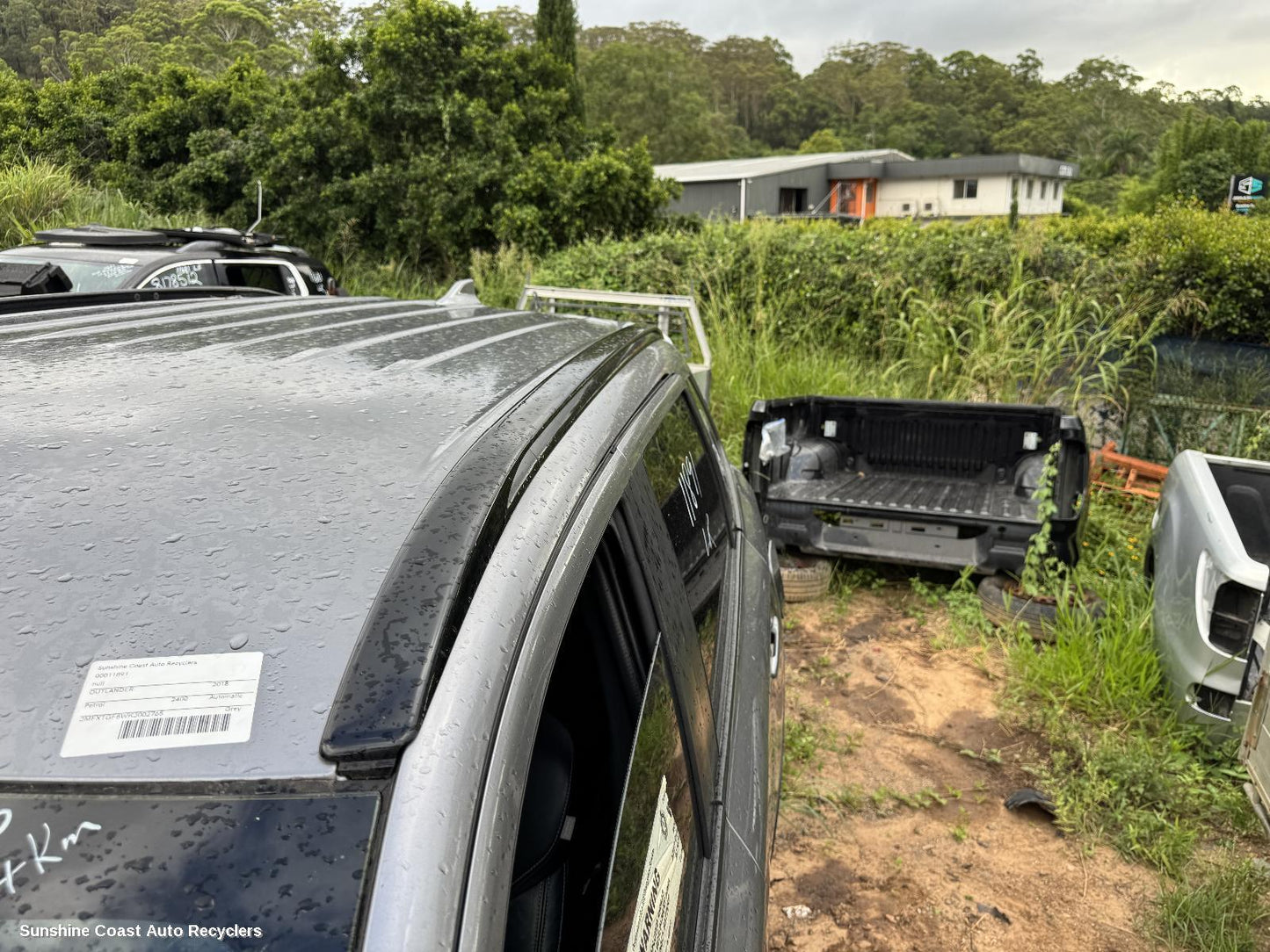 2018 Mitsubishi Outlander Roof Rack Bars
