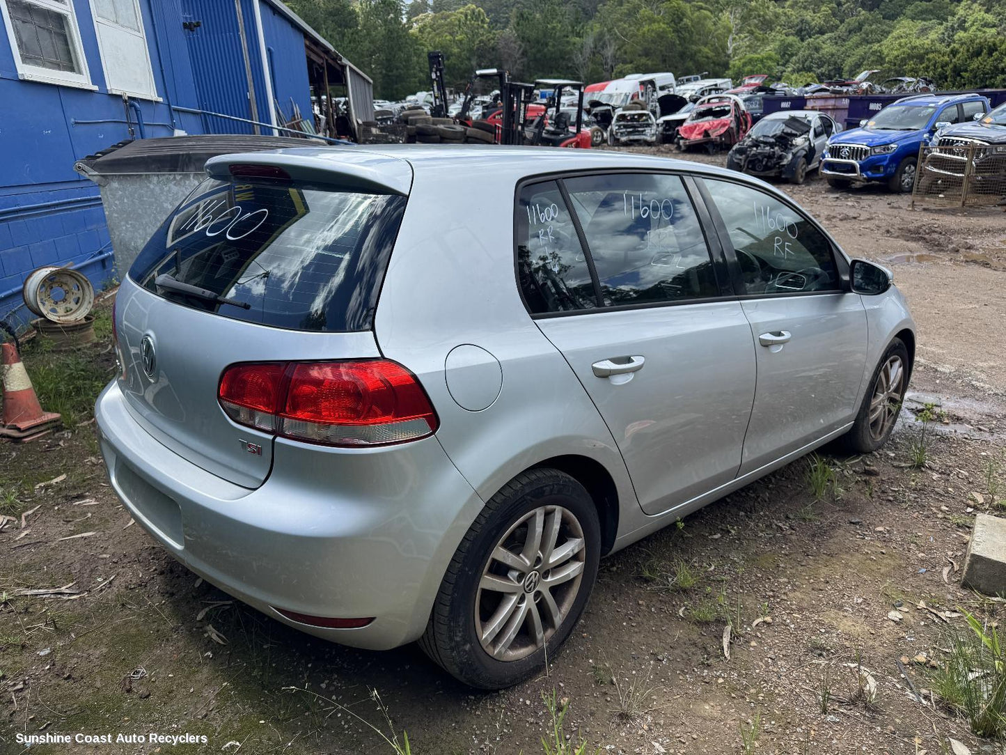 2008-2013 Volkswagen Golf Bootlid Tailgate