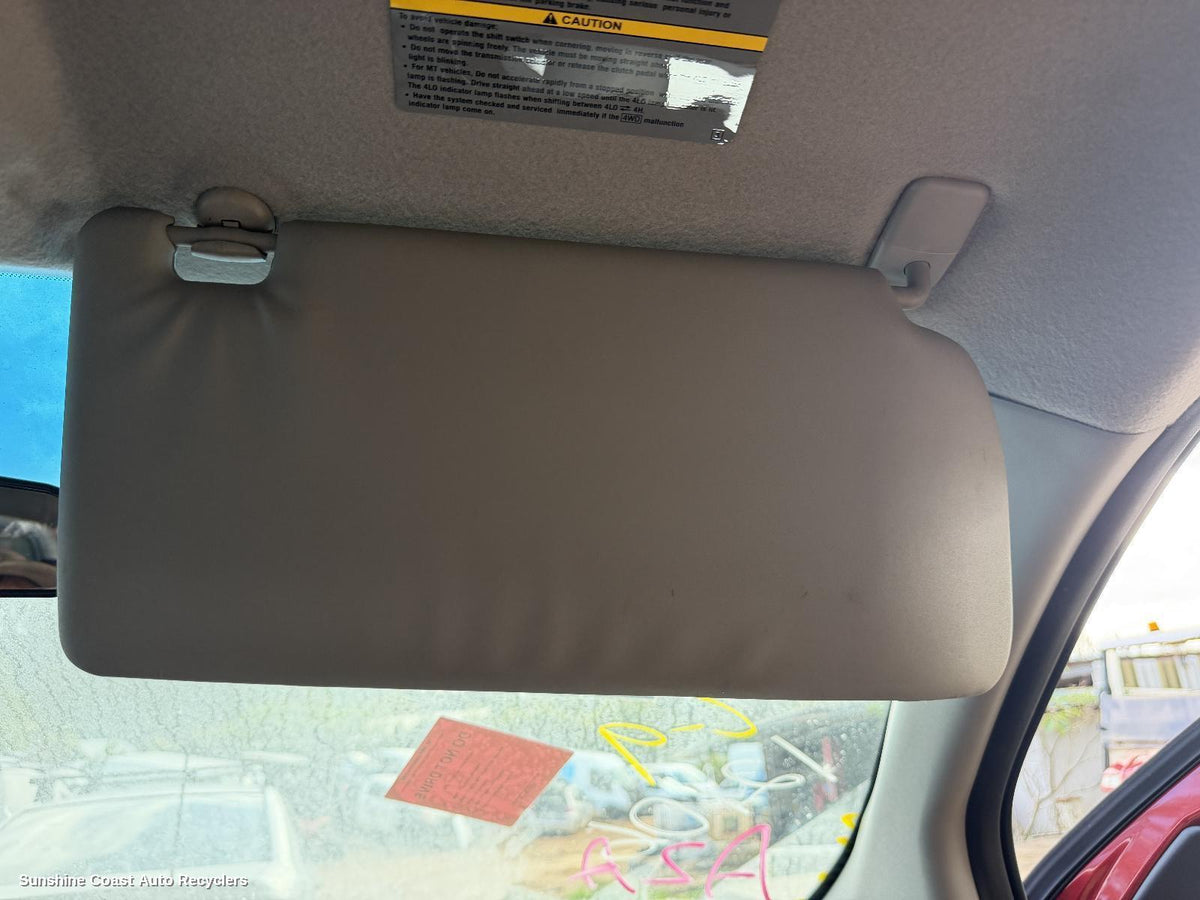 2005-2015 Nissan Navara Sunvisor
