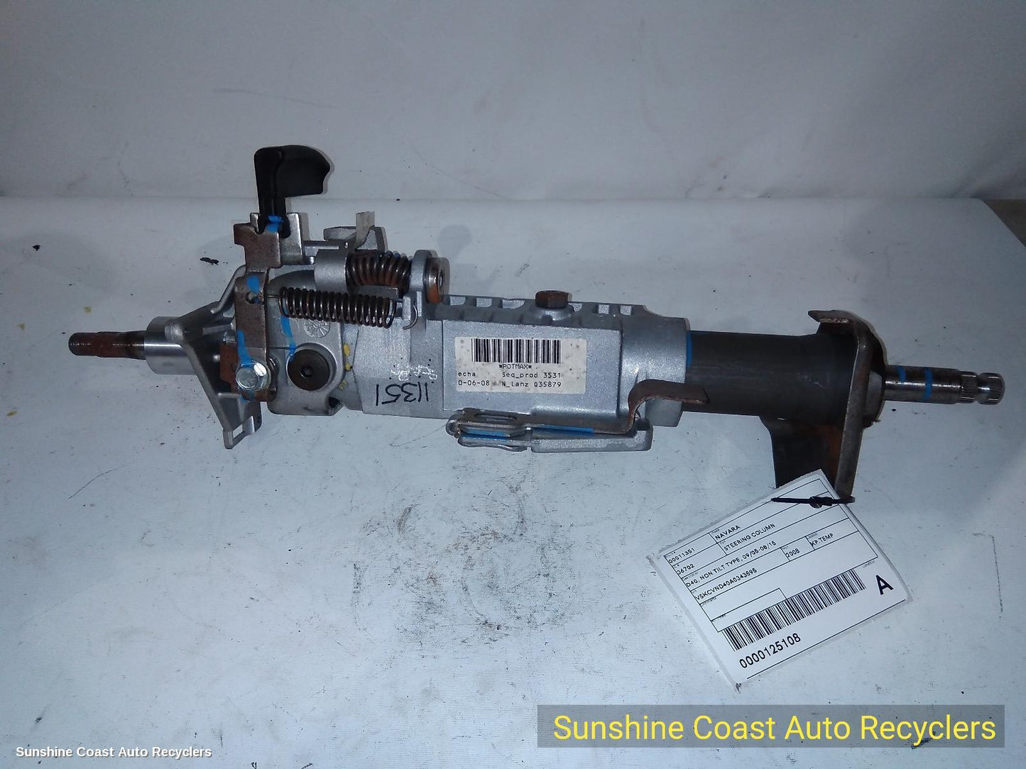 2008 Nissan Navara Steering Column