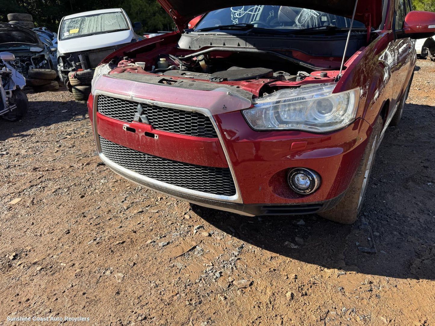 2009-2012 Mitsubishi Outlander Left Headlamp
