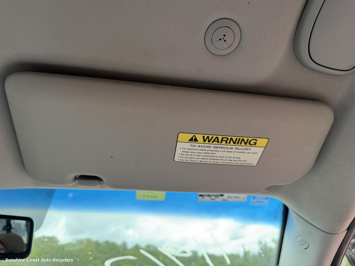 2005-2014 Kia Carnival/grand Carnival Sunvisor