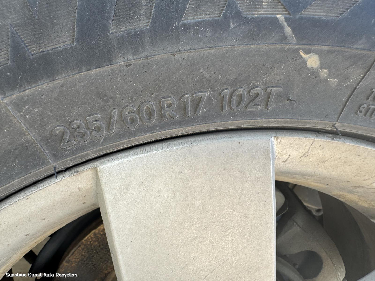 2015 Holden Captiva Tyre