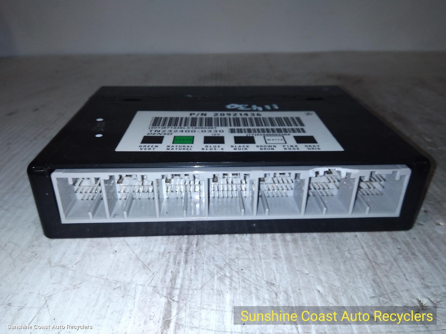 2012 Holden Commodore Ecu