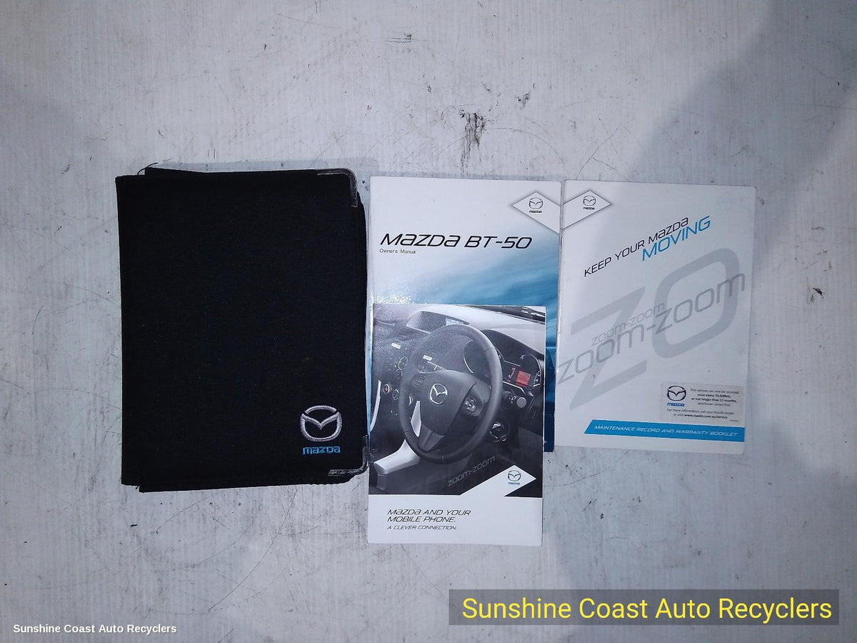 2011-2020 Mazda Bt50 Owners Handbook