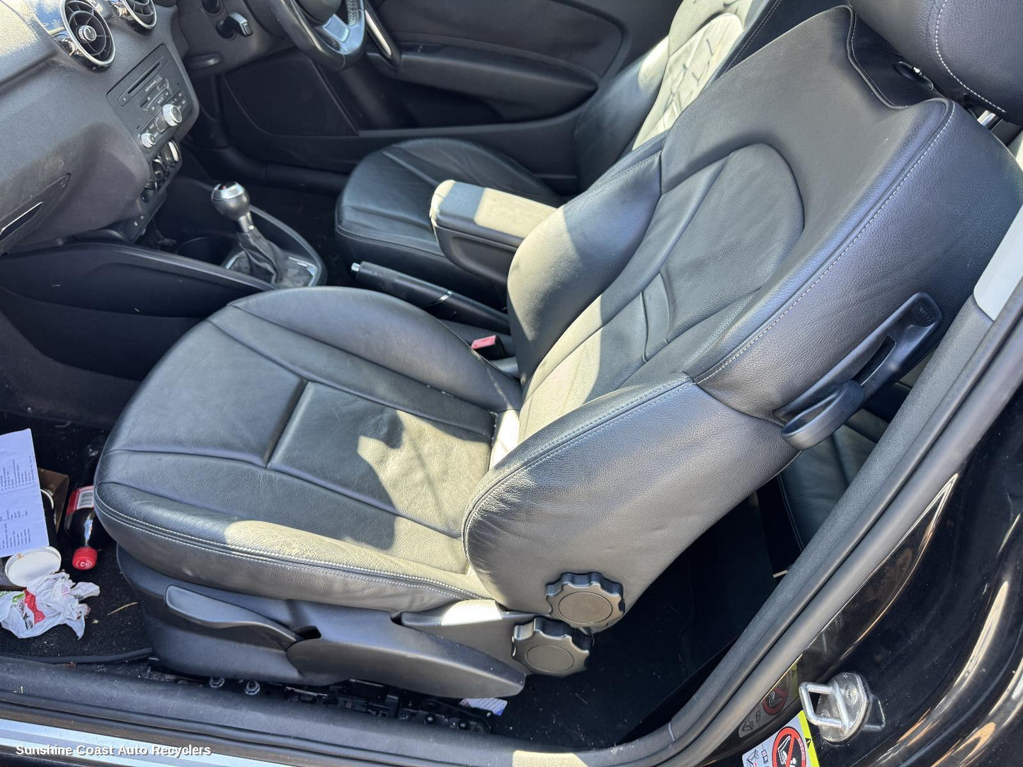 2011 Audi A1 Front Seat
