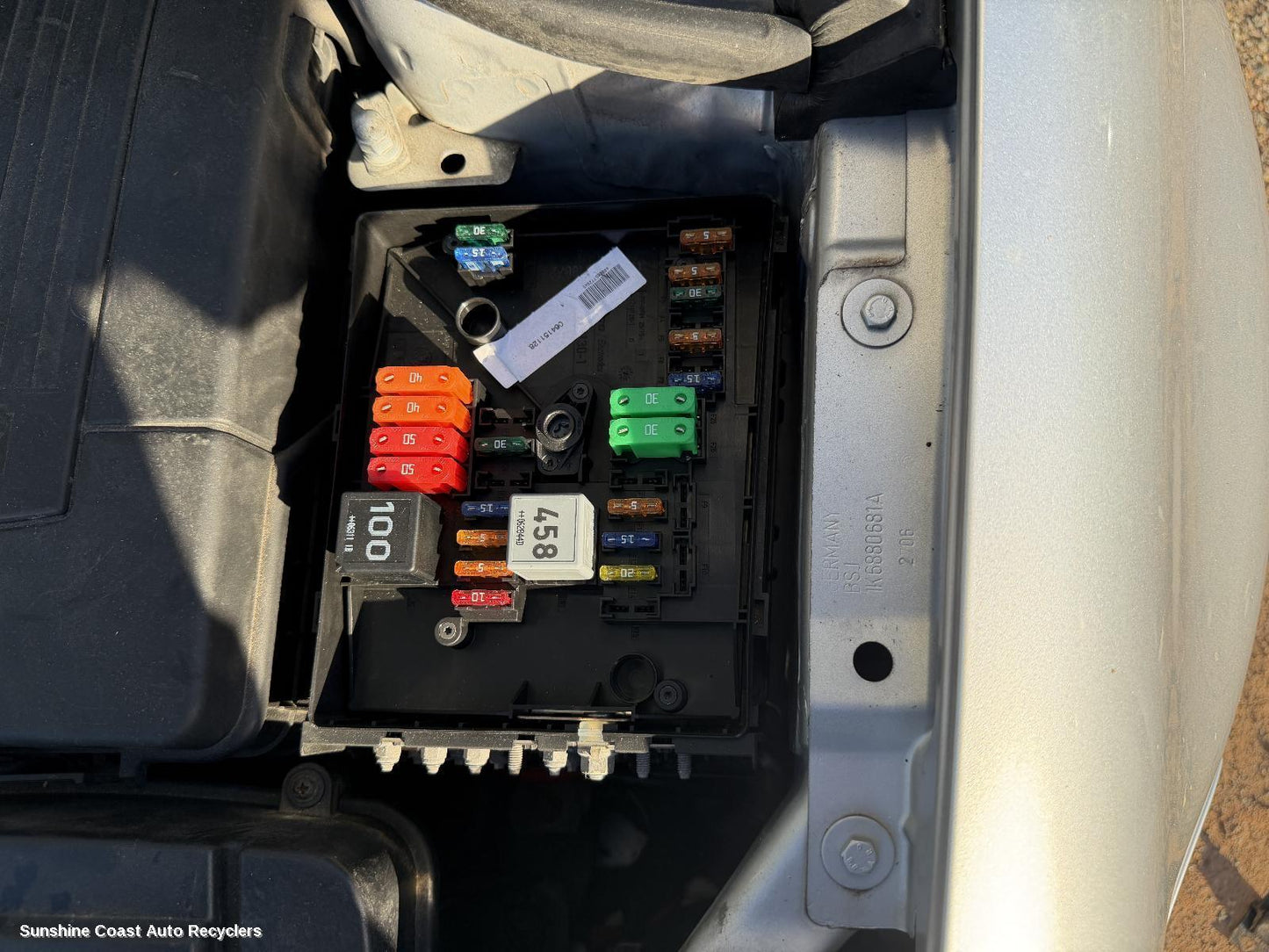 2004-2009 Volkswagen Golf Fuse Box