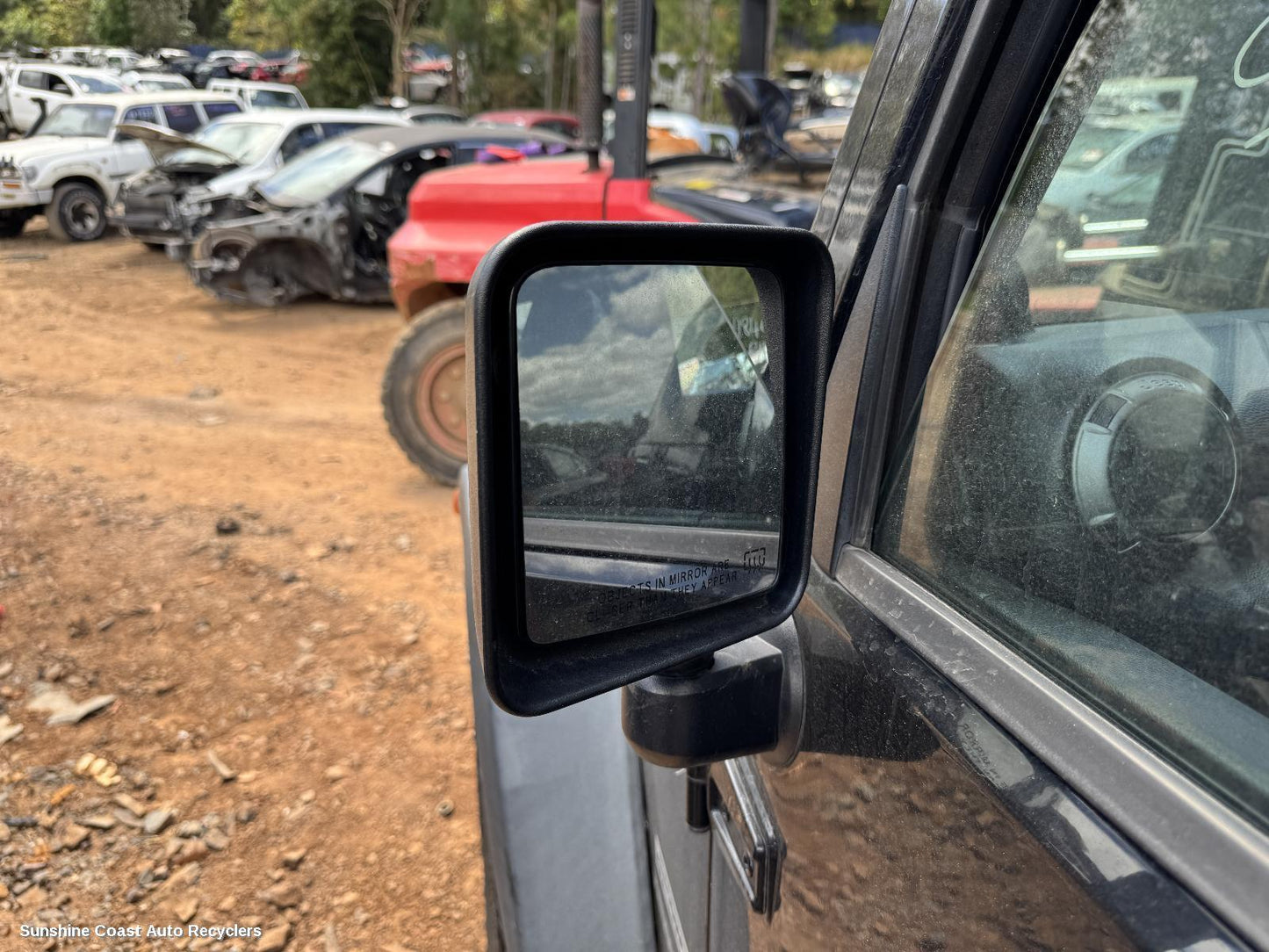 2013 Jeep Wrangler Left Door Mirror