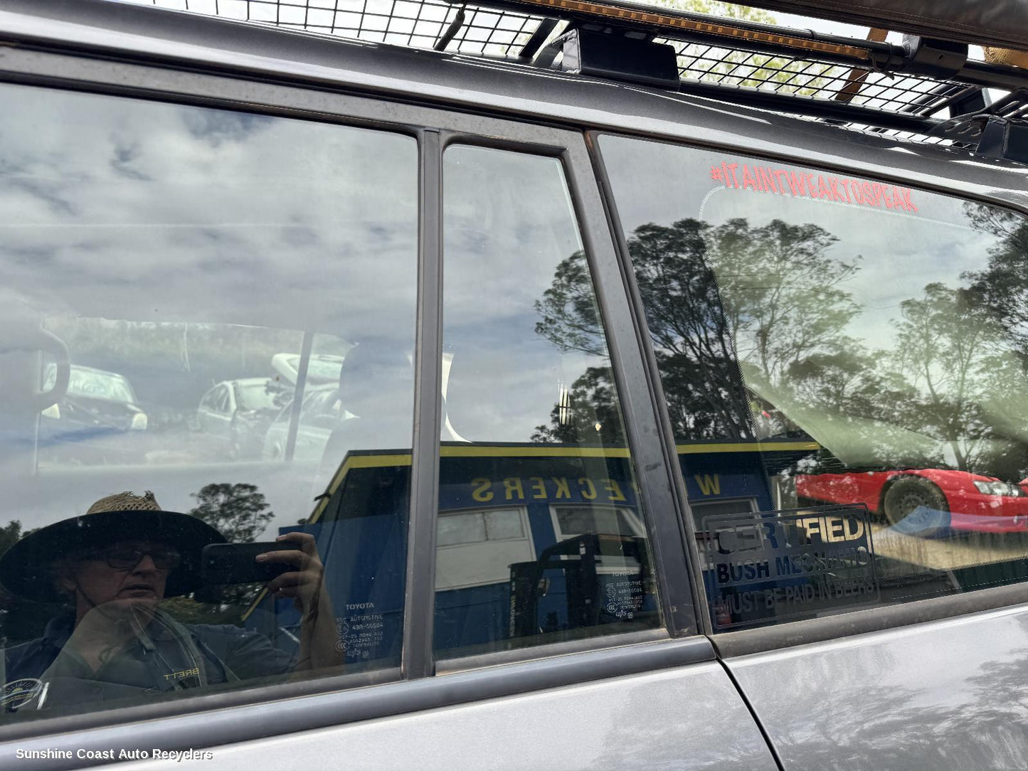 2007-2021 Toyota Landcruiser Left Rear 1 4 Door Glass