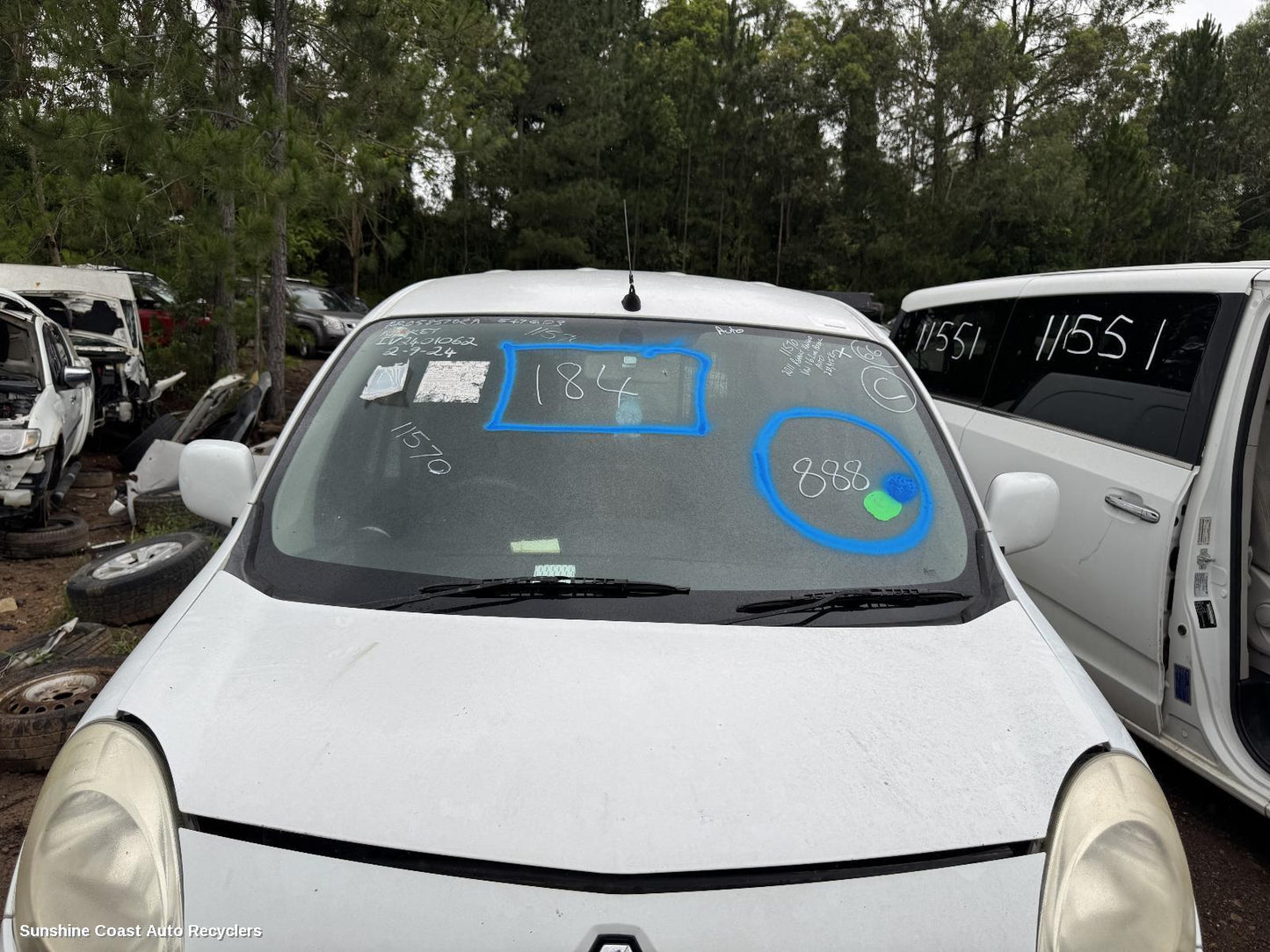 2011 Renault Kangoo Bonnet