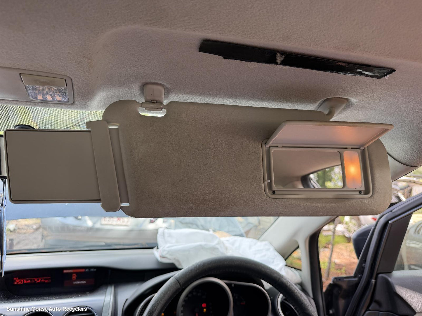 2009-2012 Mazda Cx7 Sunvisor