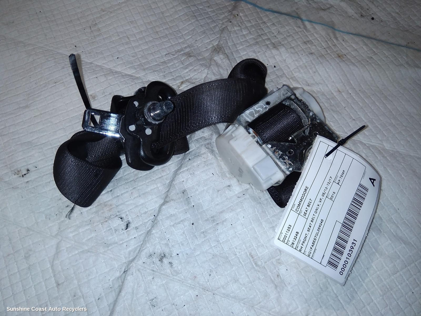2016 Holden Commodore Seatbelt Stalk