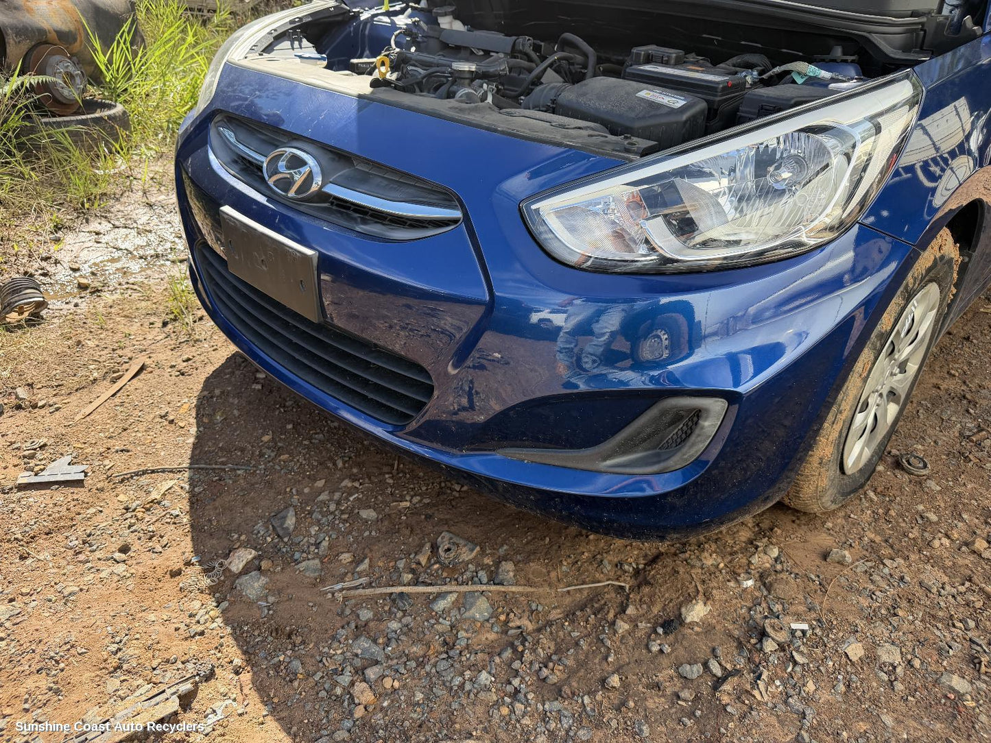2013-2019 Hyundai Accent Front Bumper