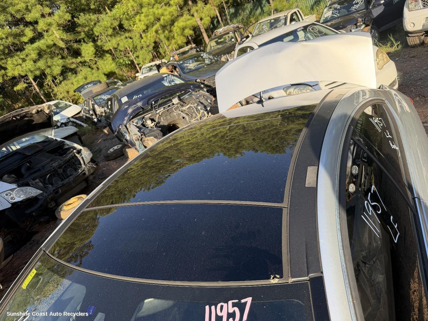 2011-2015 Mercedes C Class Roof Glass Sunroof T