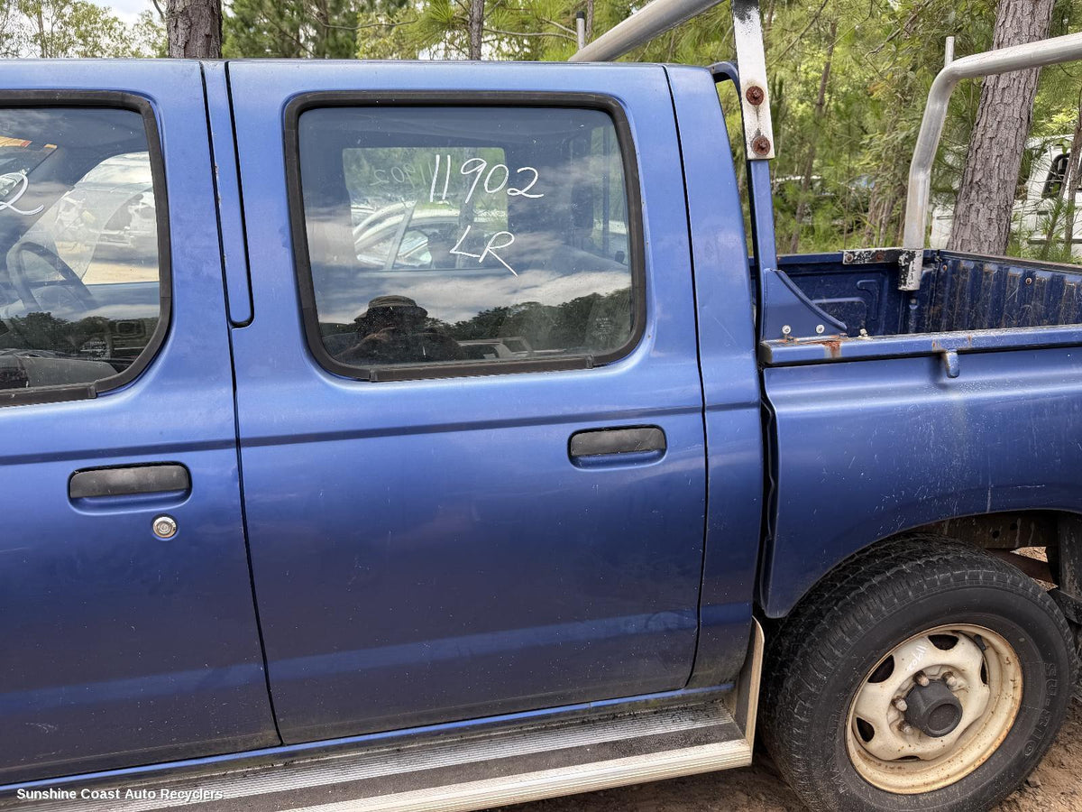 1997-2015 Nissan Navara Left Rear Door Window
