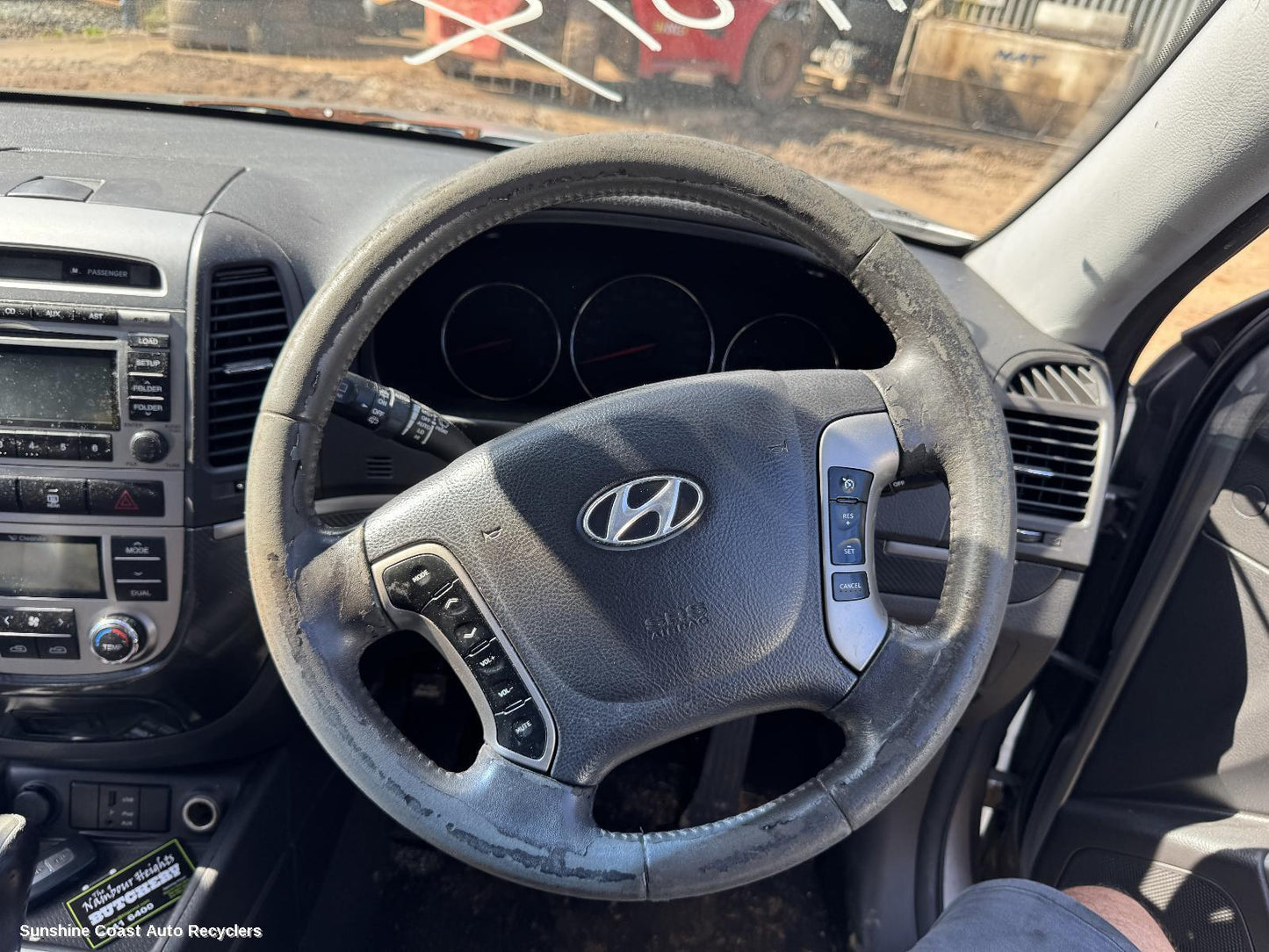 2009 Hyundai Santa Fe Airbag Module Sensor