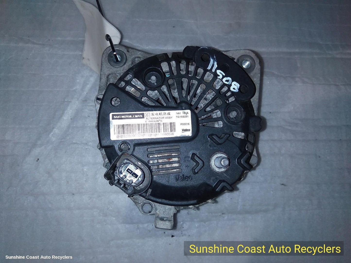 2015-2021 Ldv G10 Alternator