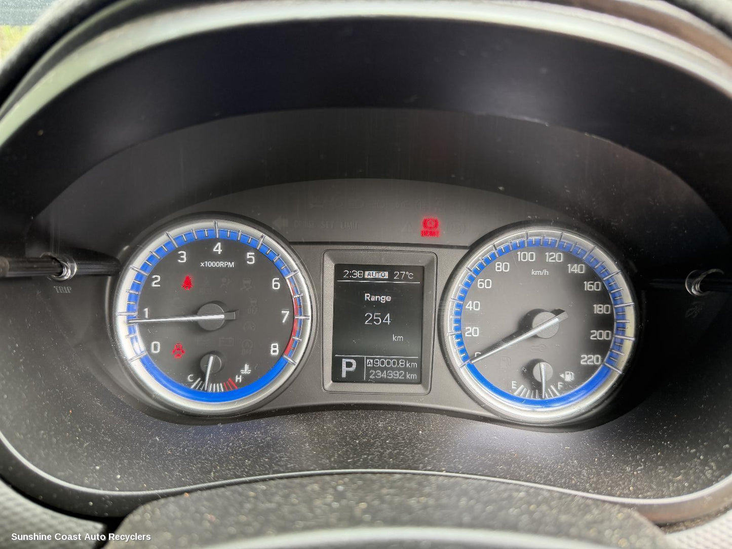 2014 Suzuki S-cross Instrument Cluster