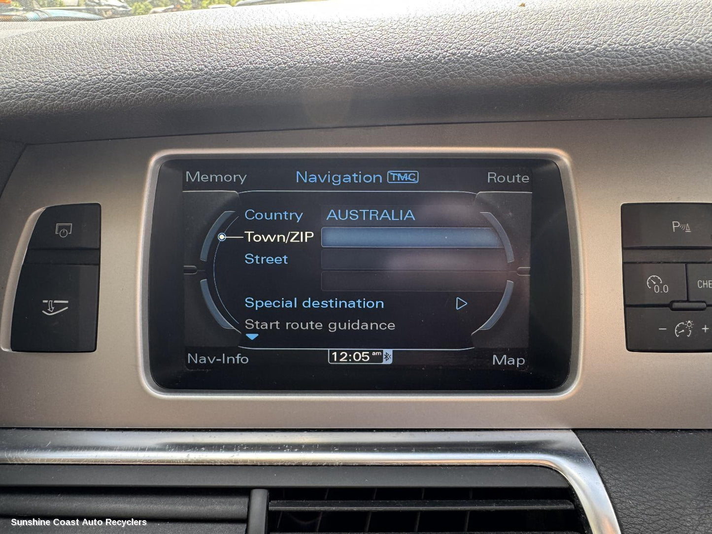 2010 Audi Q7 Radio Cd Dvd Sat Tv