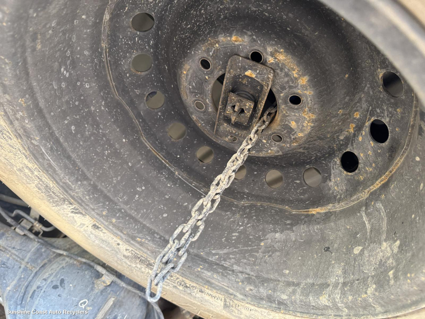 2012 Mazda Bt50 Spare Wheel Winch